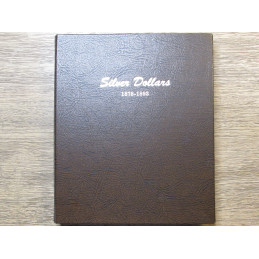 Dansco Album for Morgan Silver Dollars - 1878-1893