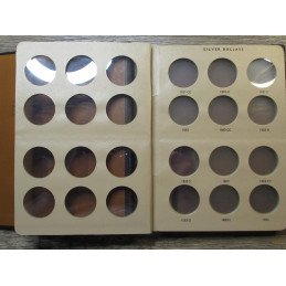 Dansco Album for Morgan Silver Dollars - 1878-1893