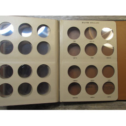 Dansco Album for Morgan Silver Dollars - 1878-1893
