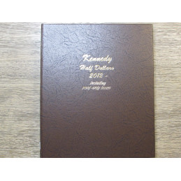 Dansco Album for Kennedy Half Dollars - 2012-2021 with proofs