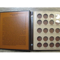 Dansco Album for Kennedy Half Dollars - 2012-2021 with proofs