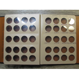 Dansco Album for Kennedy Half Dollars - 2012-2021 with proofs