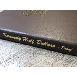 Dansco Album for Kennedy Half Dollars - 2012-2021 with proofs