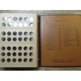 Dansco Album for Roosevelt Dimes with proof-only issues - 1946-1992