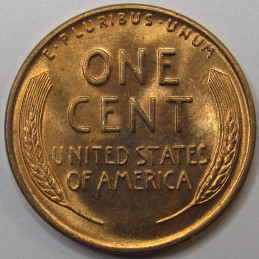 1952 D Lincoln Wheat Cent - antique Denver mintmark uncirculated wheat penny