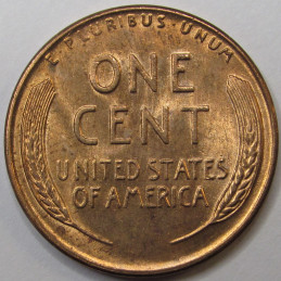 1952 S Lincoln Wheat Cent - antique San Francisco mintmark American wheat penny