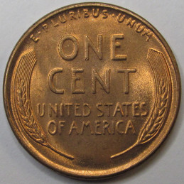 1947 Lincoln Wheat Cent - vintage uncirculated condition American wheat penny