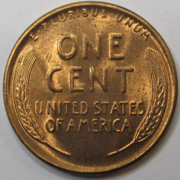 1956 D Lincoln Wheat Cent - vintage gem uncirculated American wheat penny