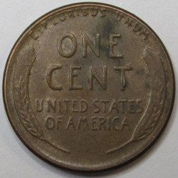 1955 Lincoln Wheat Cent - Poor Man's Double Die - error wheat penny