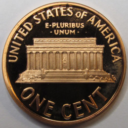 2005 S Lincoln Memorial Cent - vintage proof penny