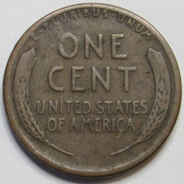 1911 S Lincoln Wheat Cent - antique scarce date San Francisco mintmark penny