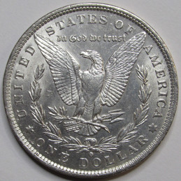 1884 O Morgan Dollar - antique uncirculated New Orleans mint beautiful silver dollar