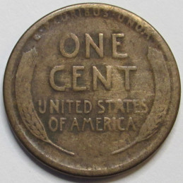 1912 S Lincoln Wheat Cent - antique San Francisco mintmark better date penny