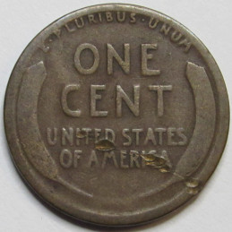 1913 S Lincoln Wheat Cent - antique San Francisco mintmark lower mintage wheat penny