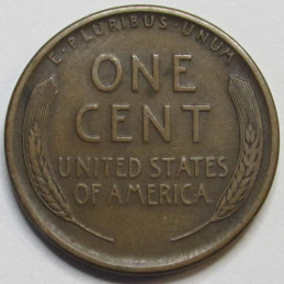 1919 S Lincoln Wheat Cent - antique San Francisco mintmark higher grade penny