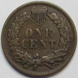 1907 Indian Head Cent - antique better condition full Liberty American penny