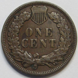 1908 Indian Head Cent - better condition antique American Indian penny