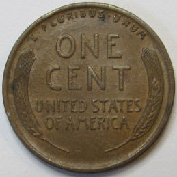 1918 Lincoln Wheat Cent - higher grade antique American wheat penny