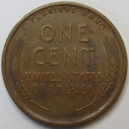 1923 Lincoln Wheat Cent - antique higher grade American wheat penny