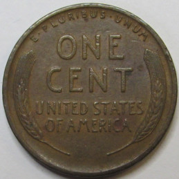 1929 Lincoln Wheat Cent - antique higher grade American wheat penny
