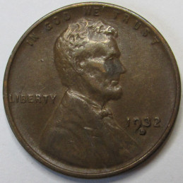 1932 D Lincoln Wheat Cent - antique Denver mintmark wheat penny