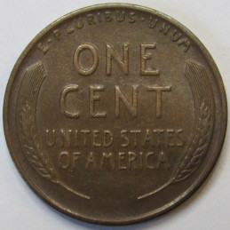 1932 D Lincoln Wheat Cent - antique Denver mintmark wheat penny
