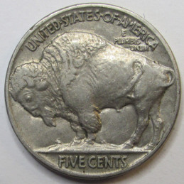 1935 Buffalo Nickel - higher grade American Indian coin