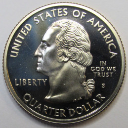 2000 S Maryland Quarter - brilliant proof Washington state quarter
