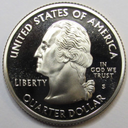 2004 S Florida Quarter - brilliant proof finish Washington state quarter