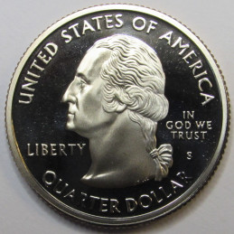 2004 S Iowa Quarter - brilliant proof finish San Francisco mintmark state quarter
