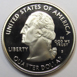 2005 S Minnesota Quarter - brilliant proof finish American state quarter
