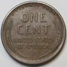 1910 S Lincoln Wheat Cent - higher grade semi-key date American wheat penny