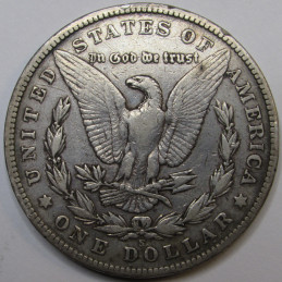 1902 S Morgan Dollar - antique better date San Francisco mintmark silver dollar