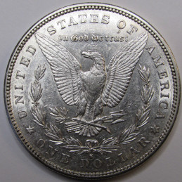 1888 S Morgan Dollar - low mintage San Francisco mintmark silver dollar
