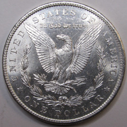 1904 O Morgan Dollar - lustrous uncirculated New Orleans mint silver dollar