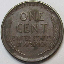 1925 D Lincoln Wheat Cent - antique higher grade Denver mintmark wheat penny