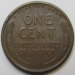 1925 S Lincoln Wheat Cent - antique higher grade San Francisco mintmark wheat penny