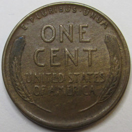 1929 D Lincoln Wheat Cent - antique higher grade American wheat penny