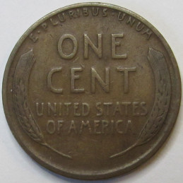 1931 S Lincoln Wheat Cent - key date low mintage San Francisco mintmark wheat penny