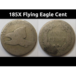 185X Large Flying Eagle Cent