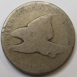 185X Large Flying Eagle Cent
