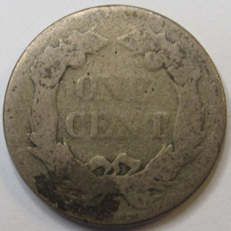 185X Large Flying Eagle Cent