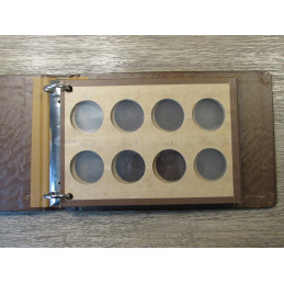 Wayte Raymond National Coin Album with boards for Peace Dollars
