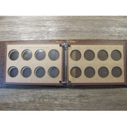 Wayte Raymond National Coin Album with boards for Peace Dollars