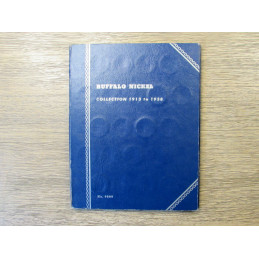 Whitman coin folder for Buffalo Nickels - 1913-1938 - vintage album