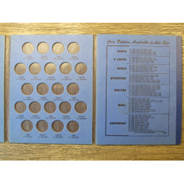 Whitman coin folder for Buffalo Nickels - 1913-1938 - vintage album
