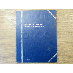 Whitman coin folder for Indian Head / Buffalo Nickels - 1913-1938 - vintage