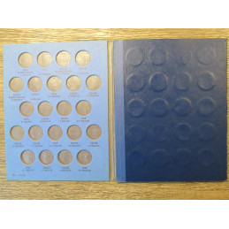 Whitman coin folder for Indian Head / Buffalo Nickels - 1913-1938 - vintage