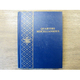 Whitman bookshelf coin album for quarters miscellaneous - vintage supply