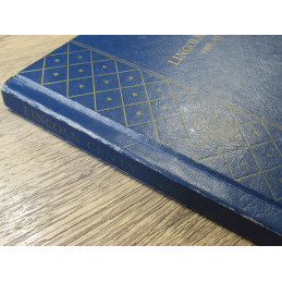 Whitman bookshelf album for Lincoln Cents from 1909 - 1940 - vintage supply